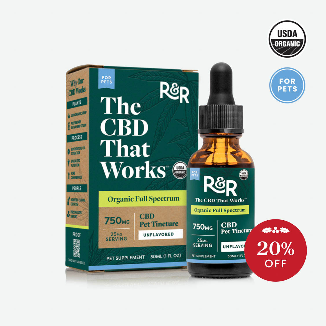 Multifunctional CBD Pet Tincture